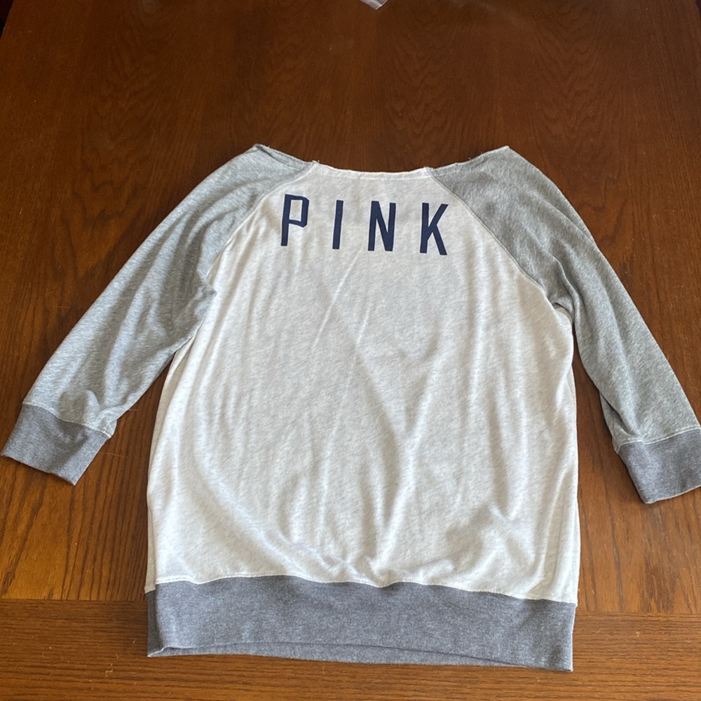 Detroit Tigers PINK Victoria's Secret 3/4 sleeve - Picture 4 of 4